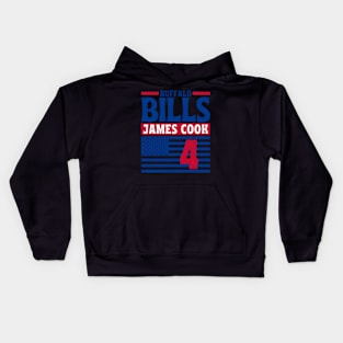 Buffalo Bills James Cook 4 American Football Team Kids Hoodie